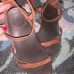 Leather Chaco sandals women’s size 10
